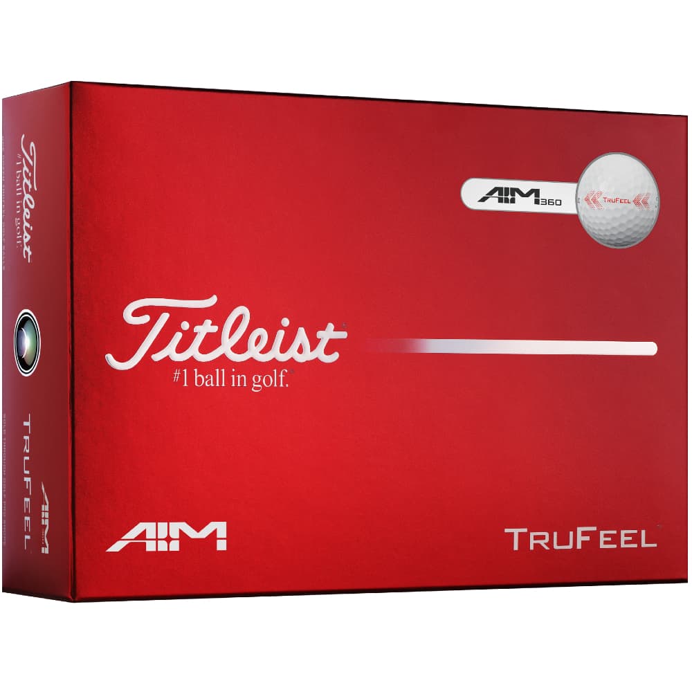 Titleist 2026 Trufeel Aim 360 Golf Balls – White