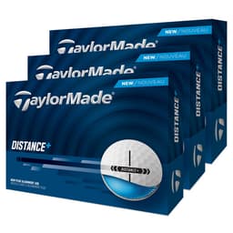 TaylorMade Distance Plus Golf Balls (3 For 2) White
